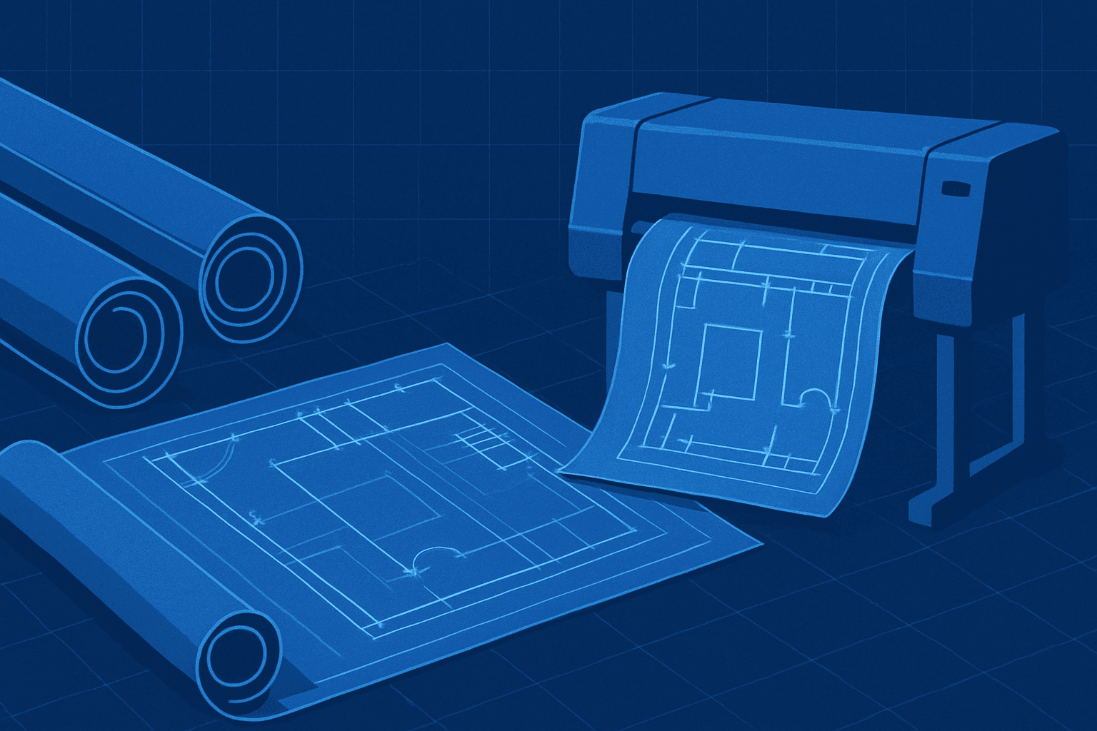 Blueprint Printing Near You — What “Near” Really Means Today