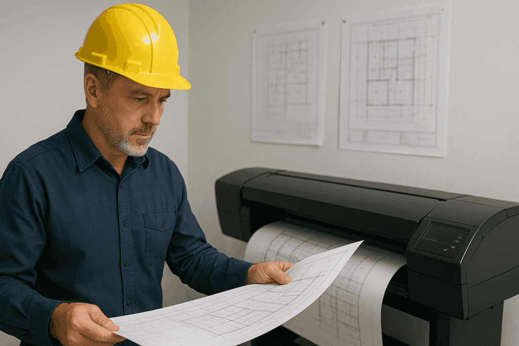 What Are the Best Blueprint Printing Options for General Contractors in 2025?