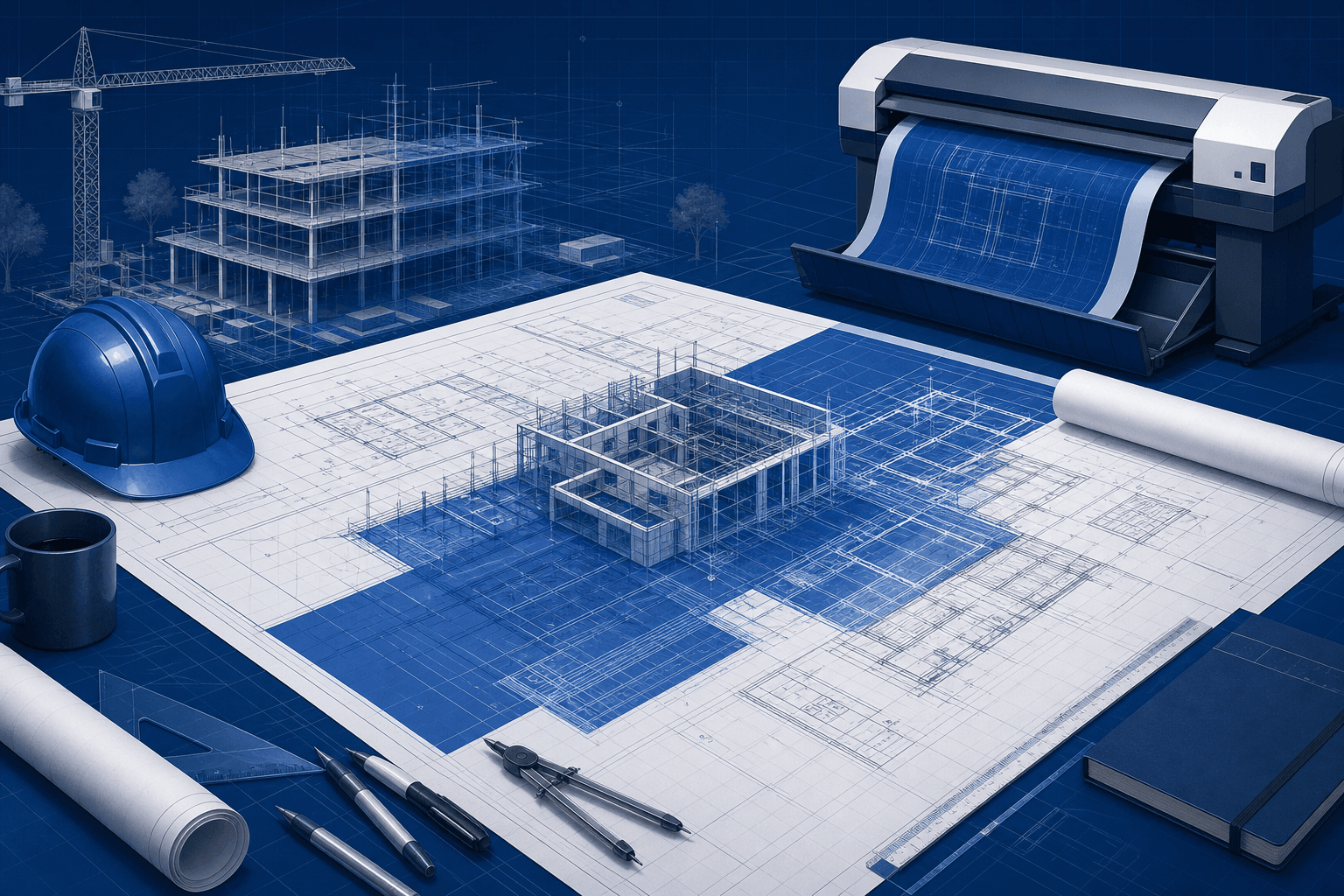 Construction Plan Printing for Design-Build Teams